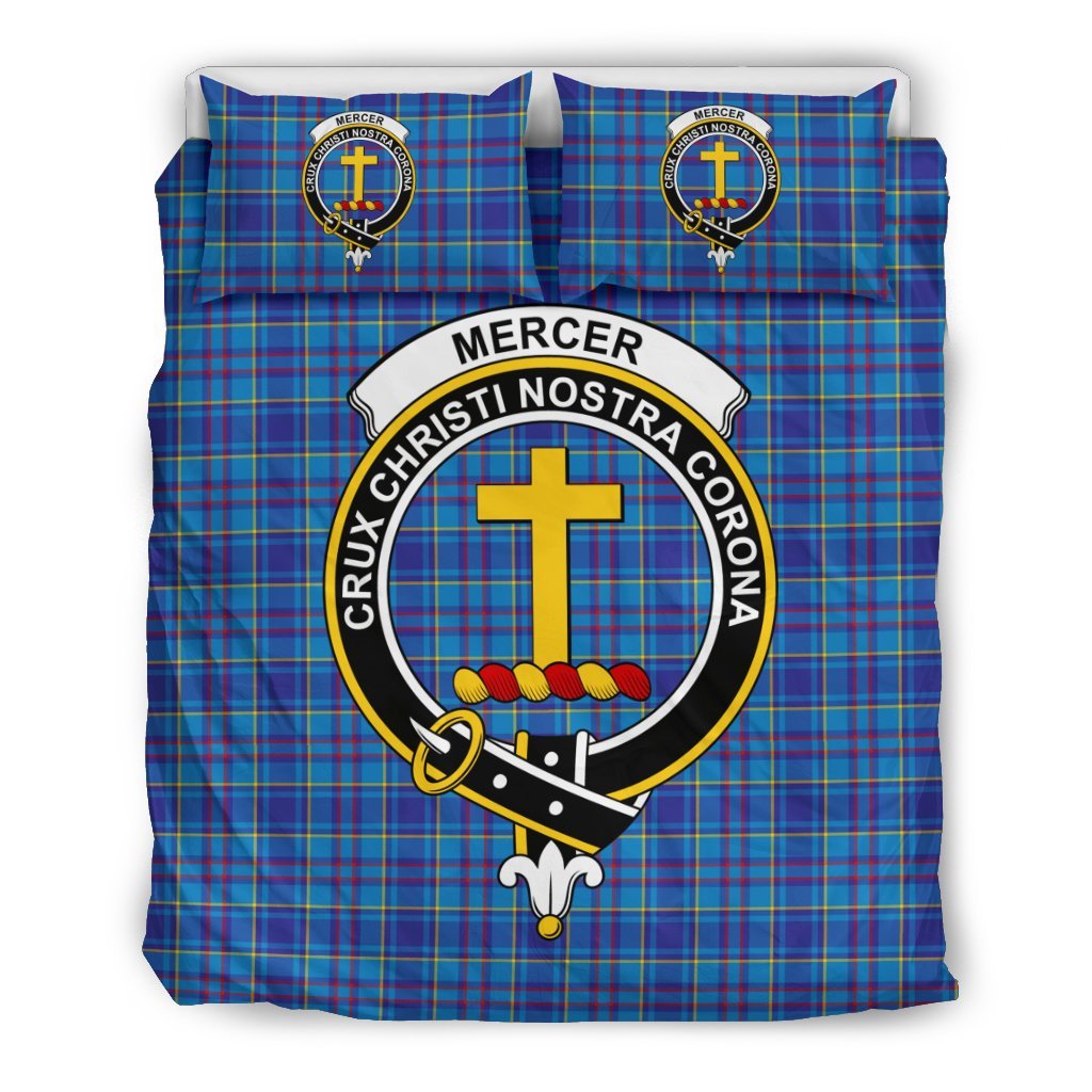 Mercer Family Tartan Crest Bedding Set