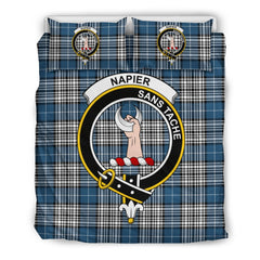 Napier Tartan Crest Bedding Set