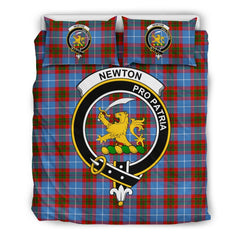 Newton Family Tartan Crest Bedding Set