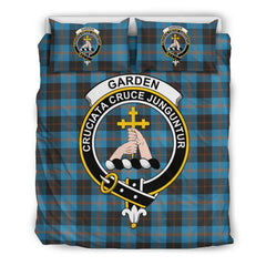 Garden (Or Gardyne) Family Tartan Crest Bedding Set