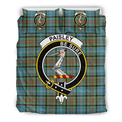 Paisley (Or Pasley) Tartan Crest Bedding Set