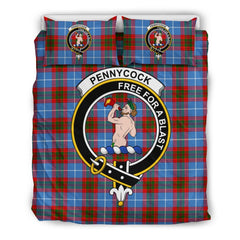 Pennycook Family Tartan Crest Bedding Set