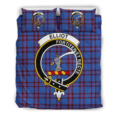 Elliot Modern Tartan Crest Bedding Set