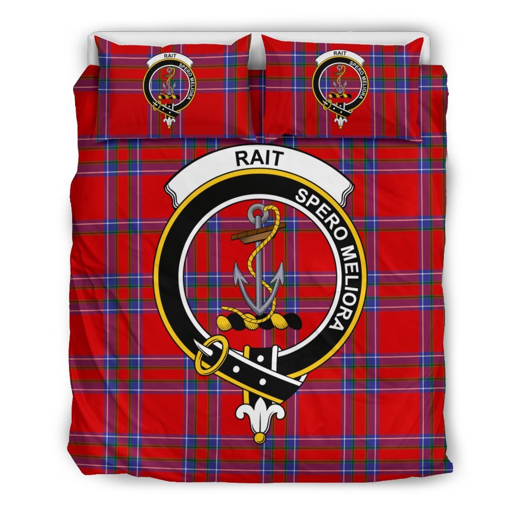 Rait Tartan Crest Bedding Set