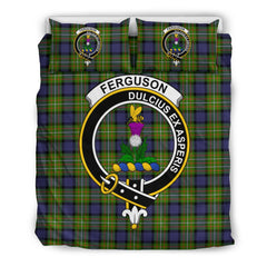 Ferguson Tartan Crest Bedding Set