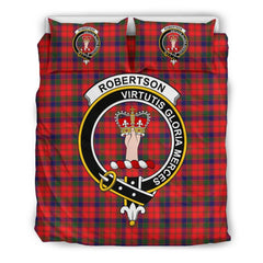 Robertson Family Tartan Crest Bedding Set