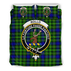 Rollo Family Tartan Crest Bedding Set