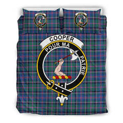 Cooper Tartan Crest Bedding Set