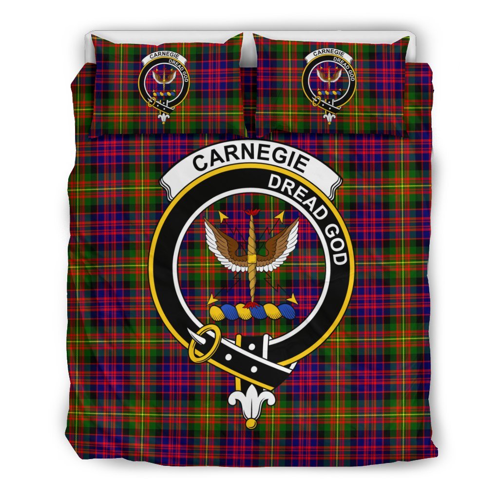 Carnegie Family Tartan Crest Bedding Set