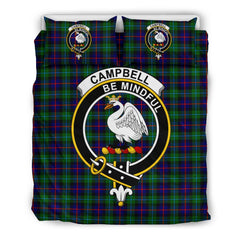 Campbell Of Cawdor Ancient Family Tartan Crest Bedding Set