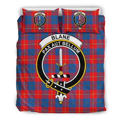 Blane Family Tartan Crest Bedding Set