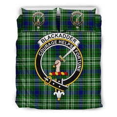 Blackadder Family Tartan Crest Bedding Set