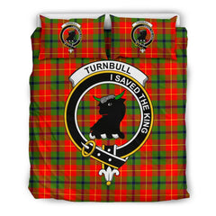 Turnbull Family Tartan Crest Bedding Set