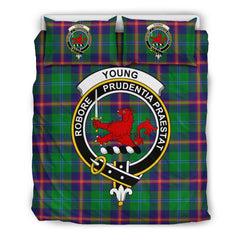 Young Family Tartan Crest Bedding Set