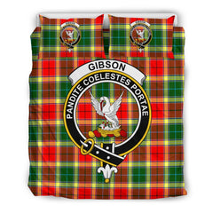 Gibson Family Tartan Crest Bedding Set