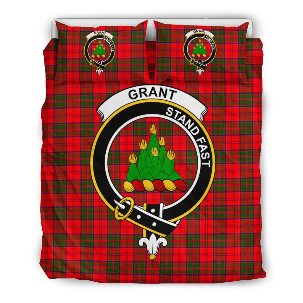 Grant Tartan Crest Bedding Set