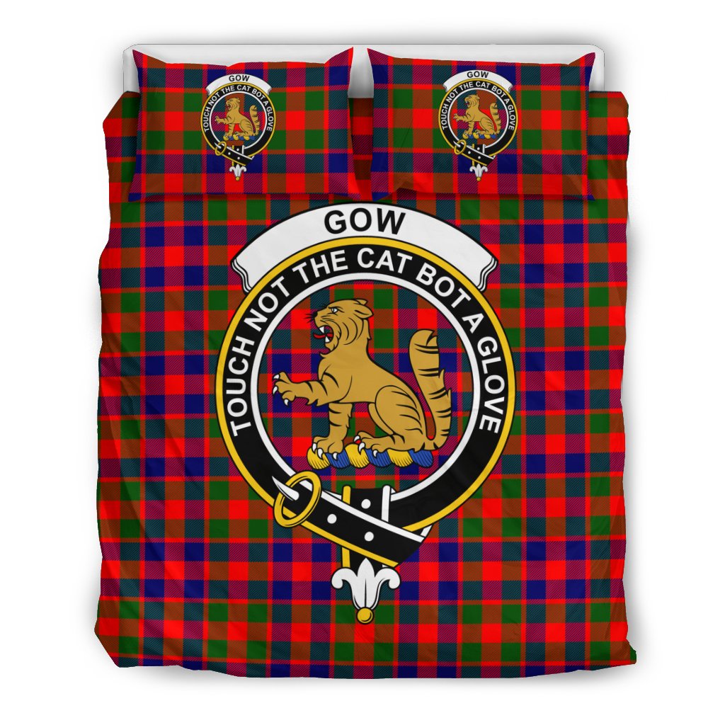 McGowan (Or Gow) Family Tartan Crest Bedding Set