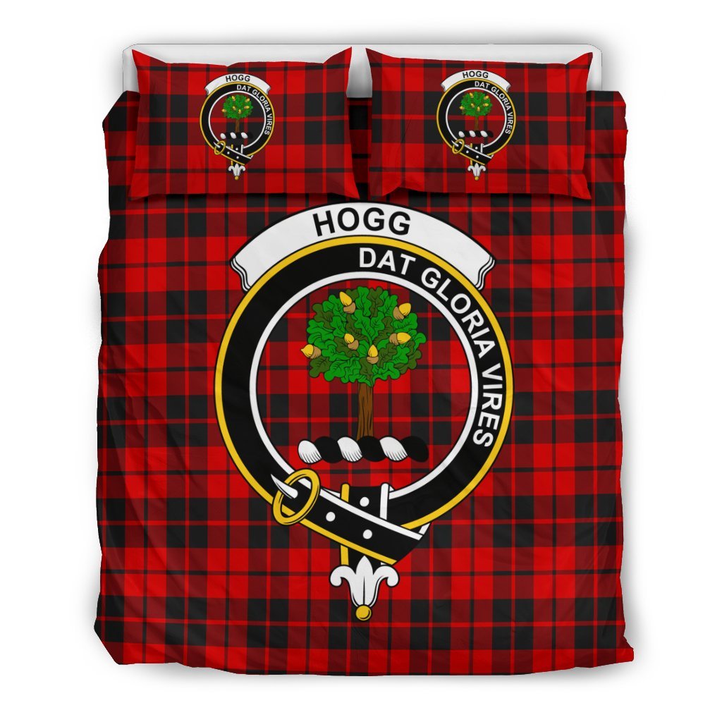 Hogg (Or Hog) Family Tartan Crest Bedding Set