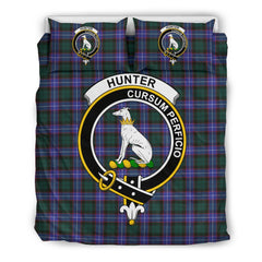 Hunter Tartan Crest Bedding Set