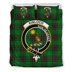 Kinloch Family Tartan Crest Bedding Set