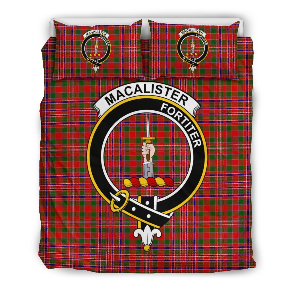 Macalister Tartan Crest Bedding Set