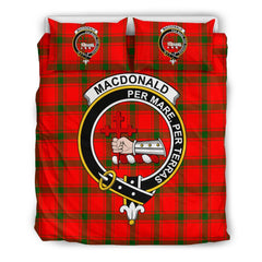 Macdonald (Of Sleat) Family Tartan Crest Bedding Set