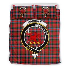 Macduff Family Tartan Crest Bedding Set