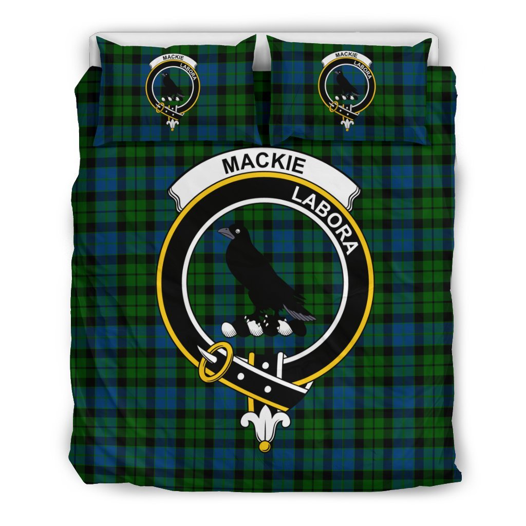 Mackie Family Tartan Crest Bedding Set