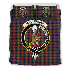 Maclennan Tartan Crest Bedding Set