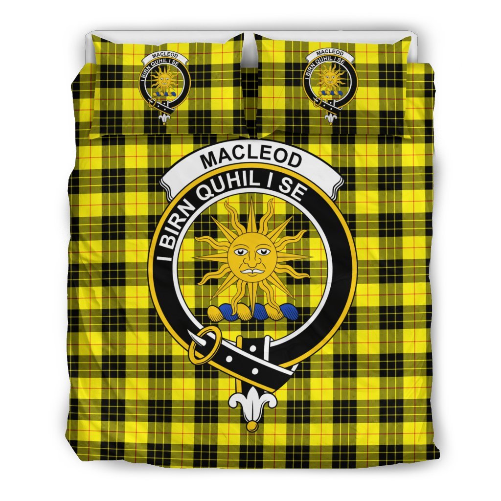 Macleod (Of Lewis) Family Tartan Crest Bedding Set