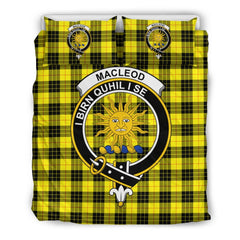 Macleod (Of Lewis) Family Tartan Crest Bedding Set