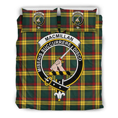 Macmillan Family Tartan Crest Bedding Set