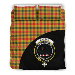 Baxter Tartan Crest Wave Style Bedding Set