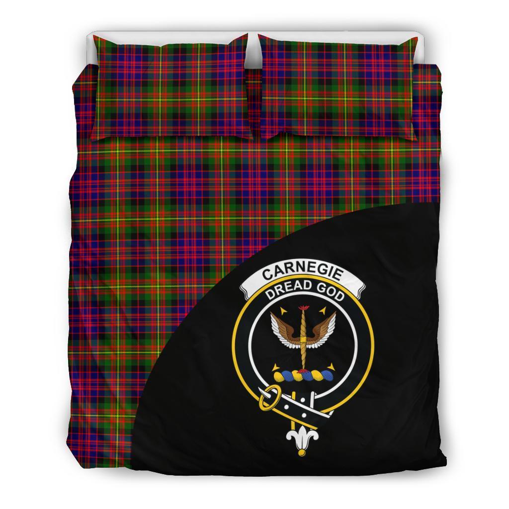 Carnegie Modern Family Tartan Crest Wave Style Bedding Set