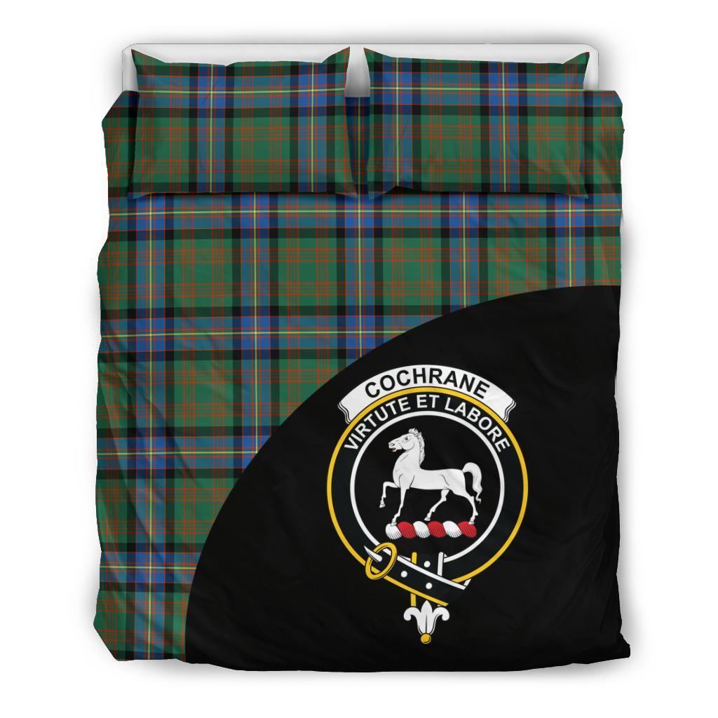 Cochrane Ancient Family Tartan Wave Style Bedding Set