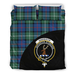 Davidson of Tulloch Tartan Crest Bedding Set