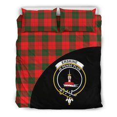 Erskine Modern Family Tartan Crest Wave Style Bedding Set