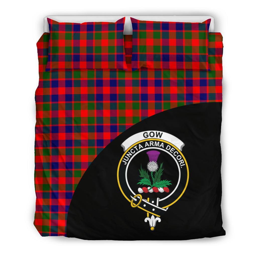 Gow Modern Tartan Crest Bedding Set