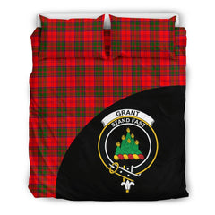 Grant Modern Family Tartan Crest Wave Style Bedding Set