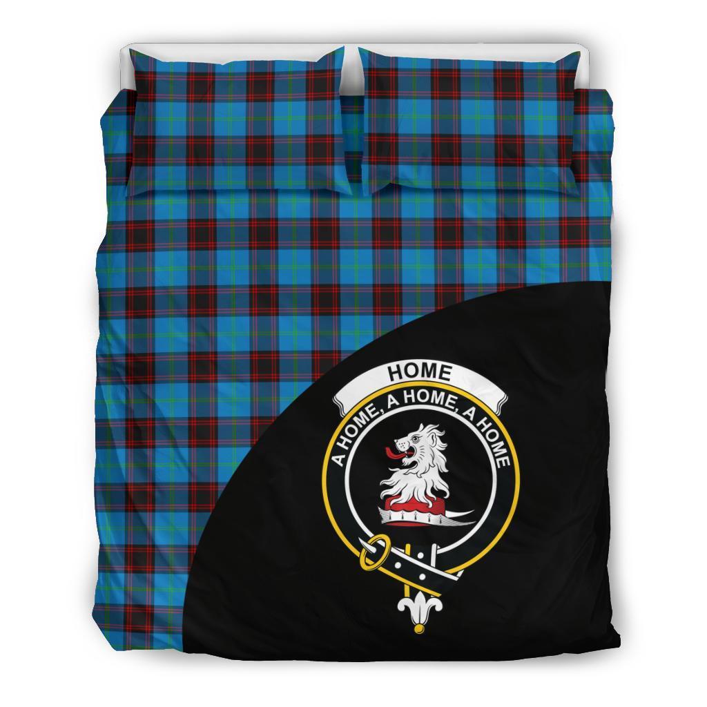 Home Ancient Family Tartan Crest Wave Style Bedding Set