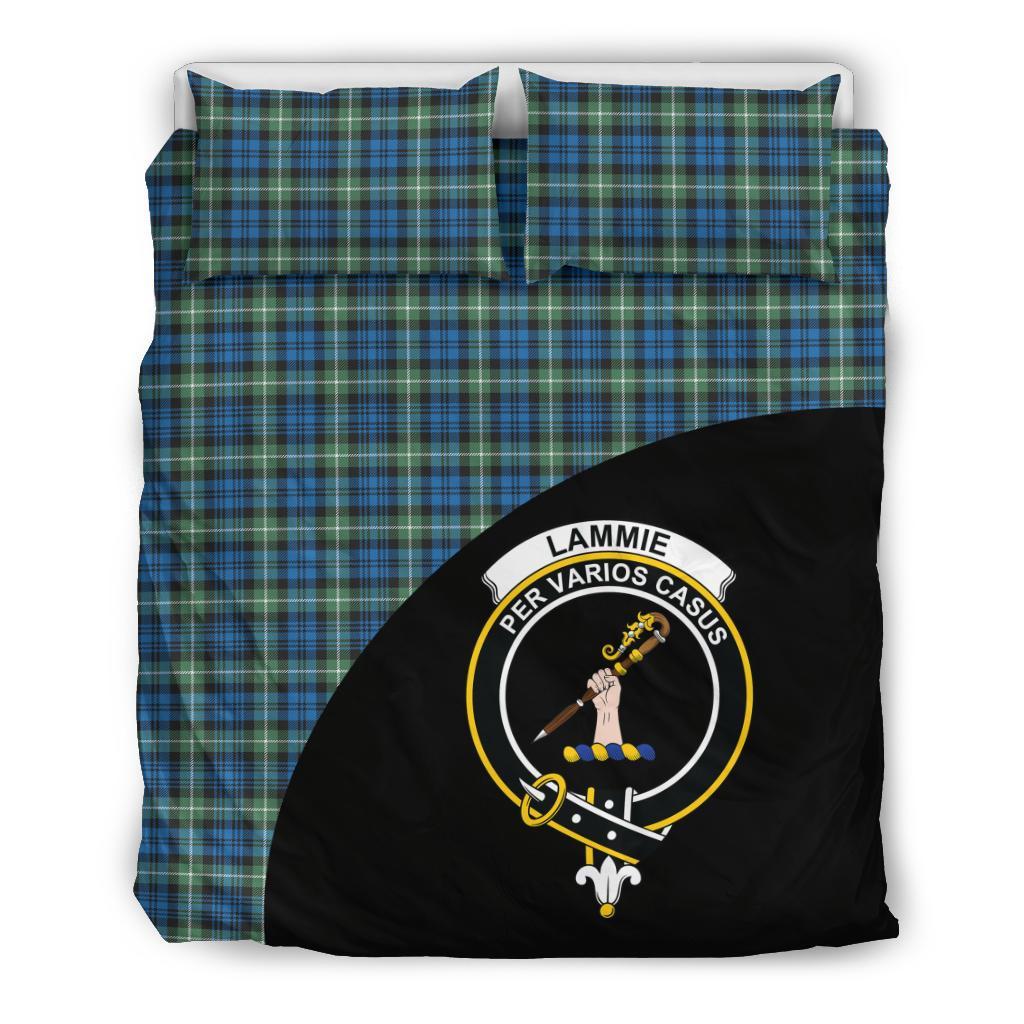 Lamont Ancient Tartan Crest Bedding Set