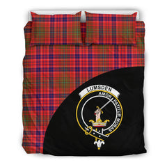 Lumsden Modern Family Tartan Crest Wave Style Bedding Set