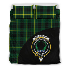 MacArthur Modern Family Tartan Crest Wave Style Bedding Set