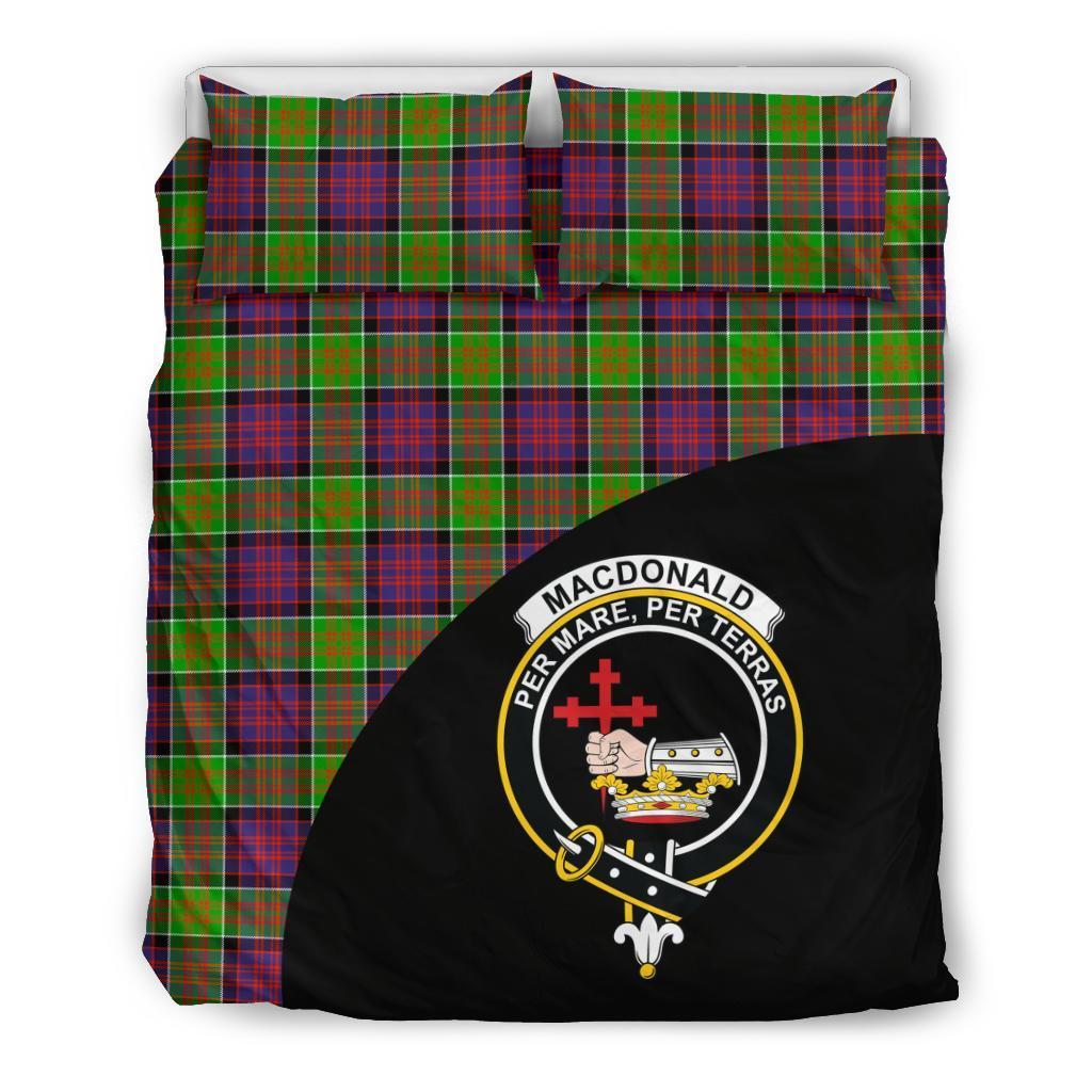 MacDonald of Clanranald Family Tartan Wave Style Bedding Set