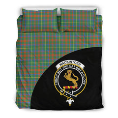 MacKintosh Hunting Ancient Family Tartan Crest Wave Style Bedding Set