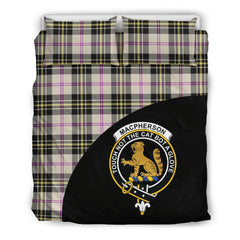 MacPherson Dress Ancient Family Tartan Crest Wave Style Bedding Set