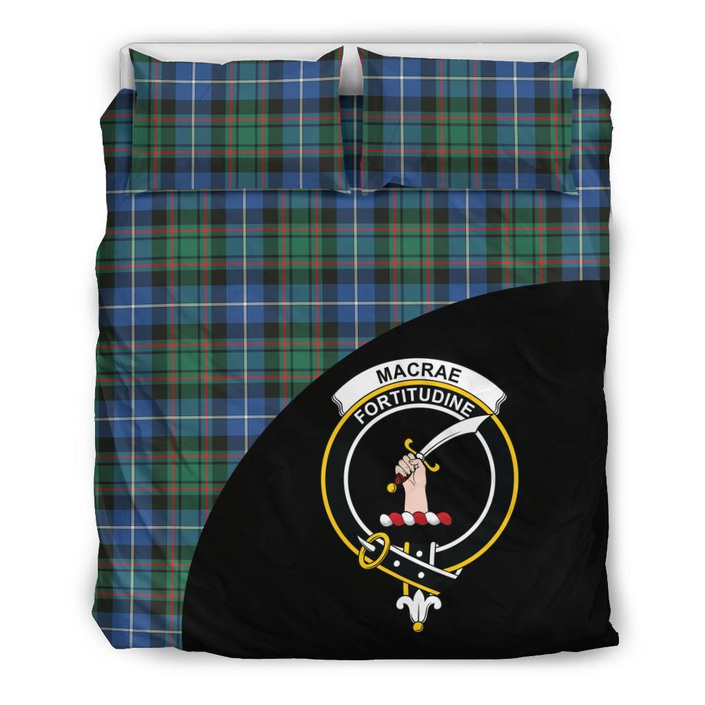 MacRae Hunting Ancient Tartan Crest Bedding Set