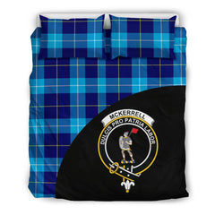 McKerrell Family Tartan Crest Wave Style Bedding Set