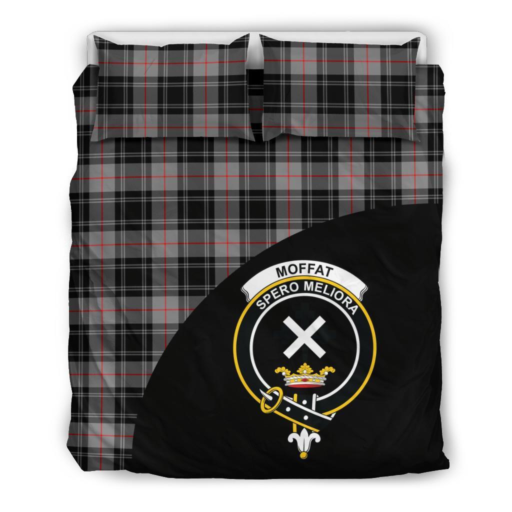 Moffat Modern Family Tartan Crest Wave Style Bedding Set