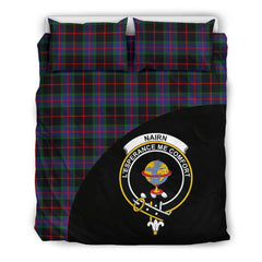 Nairn Family Tartan Crest Wave Style Bedding Set